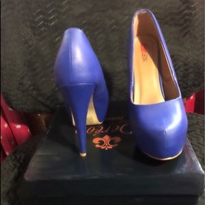 Blue (Cobalt) Heels